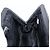 Beauty case arricciato PRADA in pelle nero argento Auth 204606V - vista 16