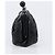Beauty case arricciato PRADA in pelle nero argento Auth 204606V - vista 4