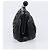 Beauty case arricciato PRADA in pelle nero argento Auth 204606V - vista 5