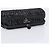 Beauty case arricciato PRADA in pelle nero argento Auth 204606V - vista 6