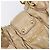 Borsa a mano Miu Miu Matelassé in pelle beige e oro autentica BA15801V D'oro - vista 14
