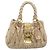 Borsa a mano Miu Miu Matelassé in pelle beige e oro autentica BA15801V D'oro - vista 2