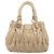 Borsa a mano Miu Miu Matelassé in pelle beige e oro autentica BA15801V D'oro - vista 3