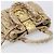 Borsa a mano Miu Miu Matelassé in pelle beige e oro autentica BA15801V D'oro - vista 6