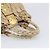 Borsa a mano Miu Miu Matelassé in pelle beige e oro autentica BA15801V D'oro - vista 7