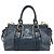 Bolsa Miu Miu em couro 2way azul tom dourado Auth 167595M - vista 3