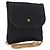 CHANEL Matelasse Chain Shoulder Pouch Satin Black Gold Tone CC Auth 201248 Negro