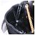 CHANEL Matelasse Chain Shoulder Pouch Satin Black Gold Tone CC Auth 201248 Negro - vista 20