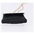 CHANEL Matelasse Chain Shoulder Pouch Satin Black Gold Tone CC Auth 201248 Negro - vista 9