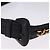 Borsa vita CHANEL COCO Mark Chain in pelle d'agnello nera e oro CC Auth bs18653 Nero D'oro - vista 8