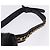 Borsa vita CHANEL COCO Mark Chain in pelle d'agnello nera e oro CC Auth bs18653 Nero D'oro - vista 9