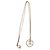 Collana Chanel oro in acciaio D'oro