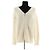 Zadig & Voltaire Strickjacke Beige Baumwolle M
