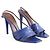 Décolleté Giuseppe Zanotti in pelle blu - vista 3