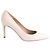 Lk Bennett Floret leather heels ecru Cream
