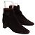 Botas con hebilla Michel Vivien en ante marrón Castaño - vista 3