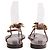 Sandali Giuseppe Zanotti in pelle marrone - vista 2