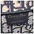 Christian Dior Dior BOOK TOTE Borsa Tote Media Beige Blu navy - vista 2