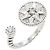 Anillo Christian Dior Dior Rose Devan Diamond Band Plata