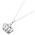 Collana Dolce & Gabbana Crown Black Diamond Nero Argento