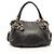 Borsa a mano 2-Way Prada PRADA con logo in metallo Nero