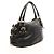 Borsa a mano 2-Way Prada PRADA con logo in metallo Nero - vista 2