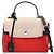 Bolsa de Mão 2-Way Louis Vuitton Lockme Ever BB Preto Vermelho Cru