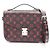 Louis Vuitton Pochette Metis MM Monogram Infra Rouge Schwarz Rot