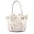 Borsa Tod's Flower - Borsa a mano in pelle bianca Bianco