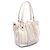 Borsa Tod's Flower - Borsa a mano in pelle bianca Bianco - vista 2