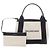 Borsa Balenciaga Cabas XS Navy Nero Crudo