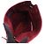 Borsa Burberry in pelle verniciata rossa Rosso - vista 3