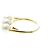 Anello Balance Era Pearl Band Tasaki D'oro - vista 2