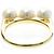 Anello Balance Era Pearl Band Tasaki D'oro - vista 7
