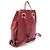 Zaino/Borsa Burberry in pelle rossa con coulisse Rosso - vista 2