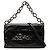 Borsa Miu Miu in pelle nera e strass Nero
