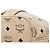 Borsa a mano e a tracolla MCM Visetos in pelle beige - vista 6