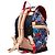Zaino Christian Louboutin Explorer Funk Skull Multicolore - vista 2