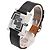 Reloj de pulsera Hermès H-Watch O Carre Small Diamond - vista 2