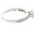 Autre Marque Anillo de compromiso Tiffany de diamantes Plata - vista 4