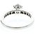 Autre Marque Anillo de compromiso Tiffany de diamantes Plata - vista 7