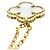 Colgante Sweet Alhambra Van Cleef & Arpels Dorado - vista 6
