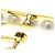 Orecchini a clip Tasaki Balance Plus Pearl Yellow Gold - vista 9