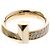 Autre Marque Tiffany T One Ring Breit mit Diamanten in Roségold Golden - Ansicht 5