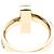 Autre Marque Tiffany T One Ring Breit mit Diamanten in Roségold Golden - Ansicht 7