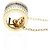 Colar com pingente Boucheron Quatre Classic Prata Dourado - vista 2
