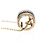 Colar com pingente Boucheron Quatre Classic Prata Dourado - vista 3