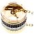 Colar com pingente Boucheron Quatre Classic Prata Dourado - vista 4