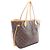 Louis Vuitton Neverfull MM Tote Bag Braun - Ansicht 2
