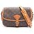 Louis Vuitton Sologne Schultertasche Braun